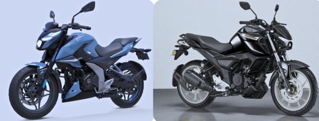 Yamaha FZ-Rave and Bajaj Pulsar N160