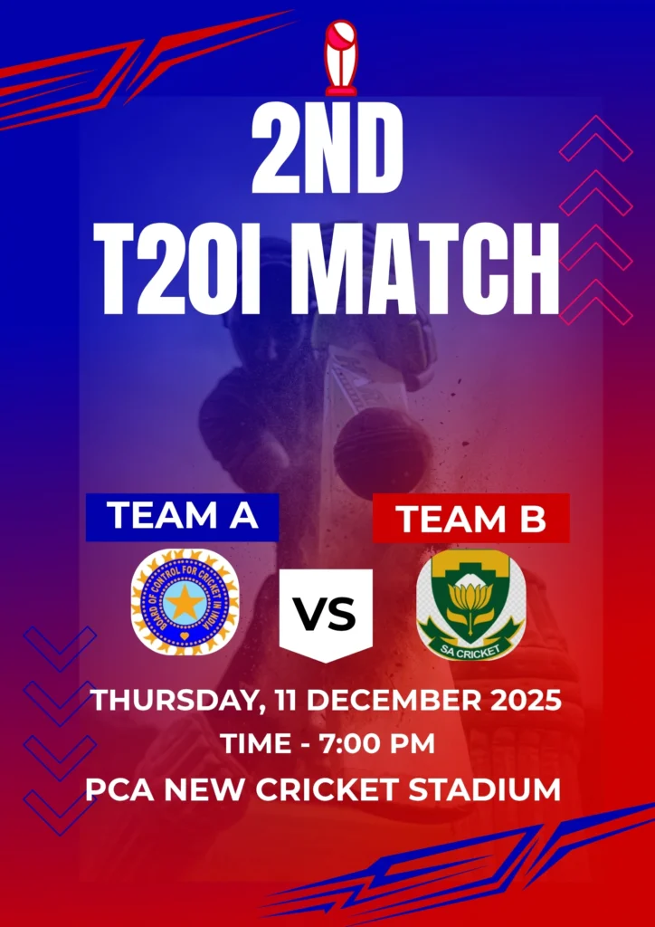 India Vs South Africa 2nd T20I