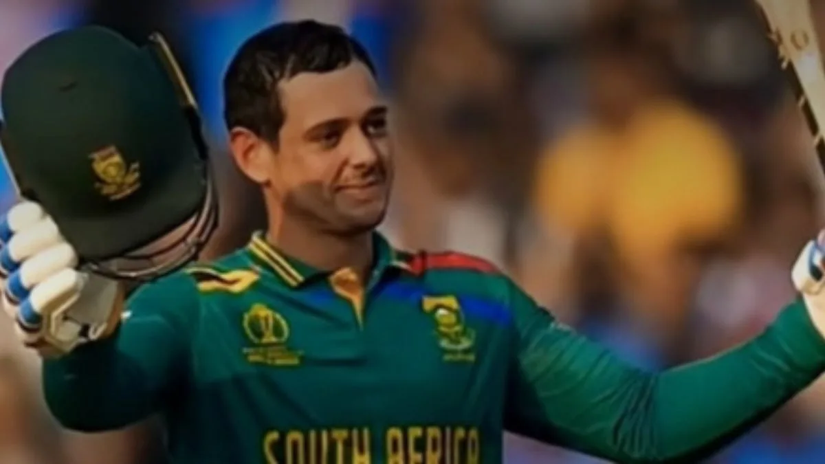 Quinton de Kock Equals Sachin & Rohit as He Smashes Seventh ODI Ton in India