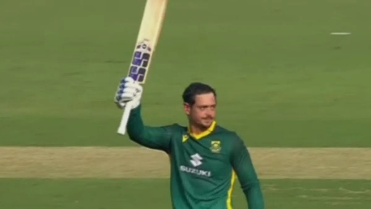 Quinton de Kock Creates History: South African Star Levels Sachin Tendulkar in Major ODI Charts